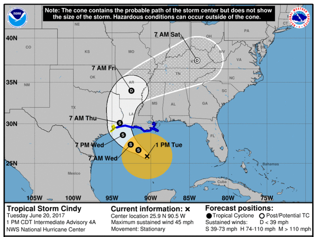 Tropical Storm Warning Lifted For New Orleans, But Threats Remain Tropical Storm Warning Lifted For New Orleans, But Threats Remain