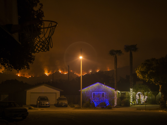 Evacuations ordered in fire-ravaged Southern California ahead of rain