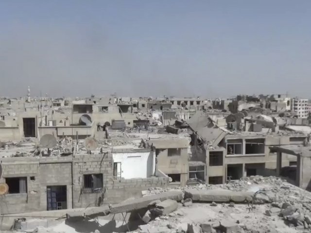 Anti-govt. forces leaving eastern Ghouta