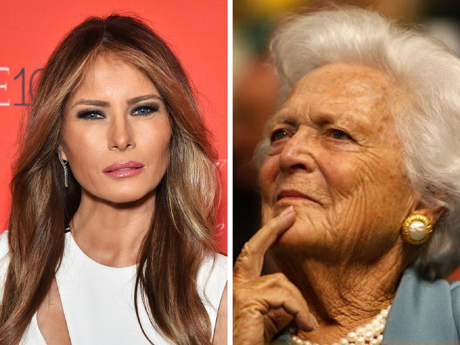 Melania Trump will attend Barbara Bush's funeral on Saturday KIVITV